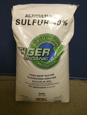 Tiger Sulfur – 90% For Soil