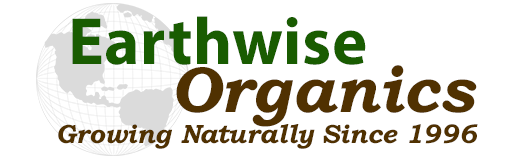 Earthwise Organics logo home page link