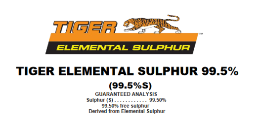 Tiger-Sul – 99.5% Elemental Sulfur for Water Treatment